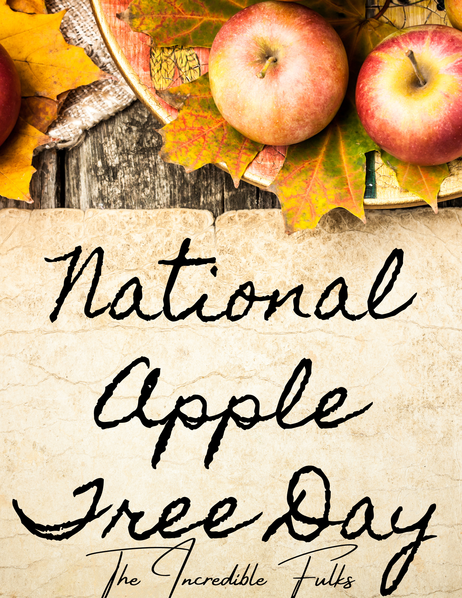 National Apple Tree Day Unit Pack