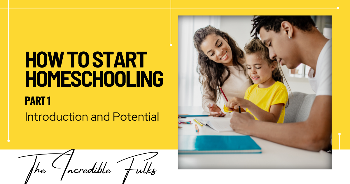 How to Start Homeschooling: Part 1 Introduction and Potential - The ...