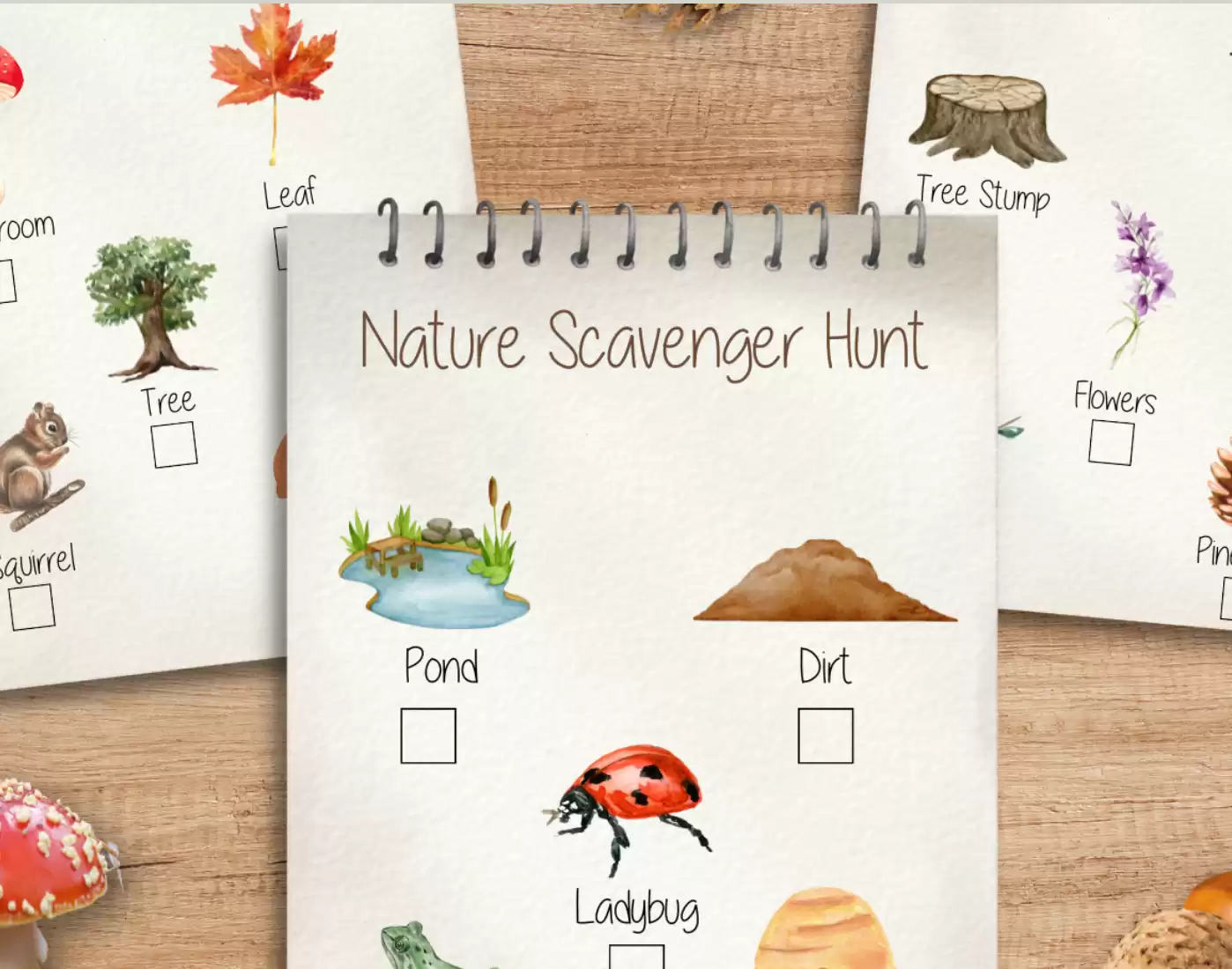 Nature Scavenger Hunt Cards | FTL of Homeschooling