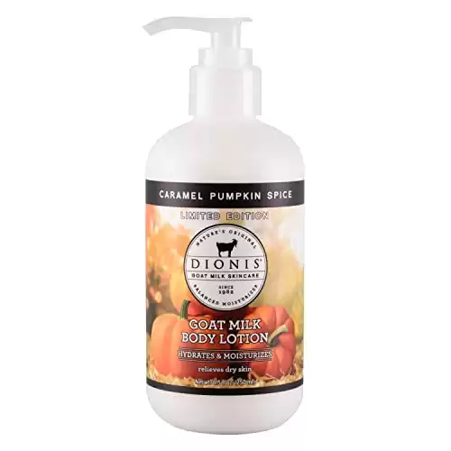 Dionis - Goat Milk Skincare Scented Lotion (8.5 oz) - Made in the USA - Cruelty-free and Paraben-free (Caramel Pumpkin Spice)