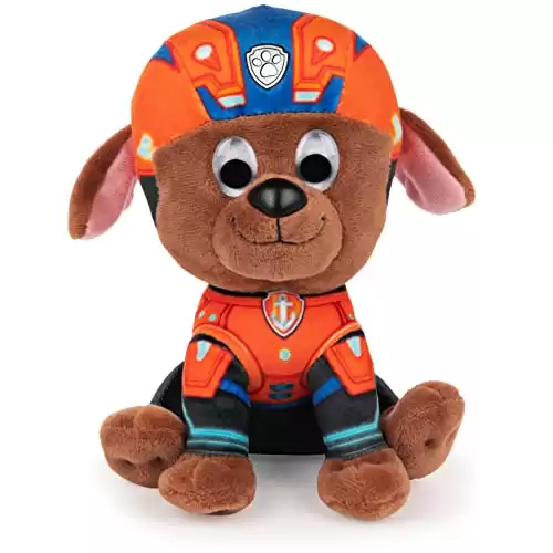 GUND PAW Patrol: The Movie Zuma Plush Toy, Premium Stuffed Animal for Ages 1 and Up, 6