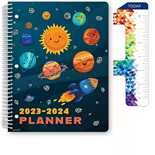 Global Datebooks Dated Elementary Student Planner for Academic Year 2023-2024